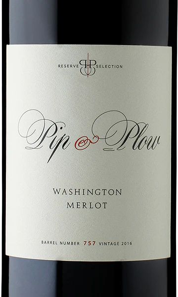 Pip + Plow 2016 Merlot Washington - Image 2