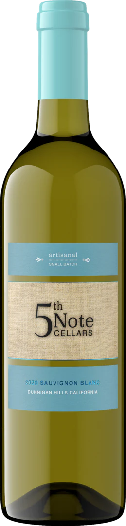 5th Note Cellars 2020 Sauvignon Blanc Dunnigan Hills, California