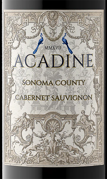 Acadine 2017 Cabernet Sauvignon Sonoma County, California - Image 2