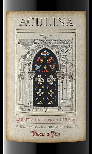 Aculina 2018 Barbera Provincia di Pavia IGT, Italy - Image 2