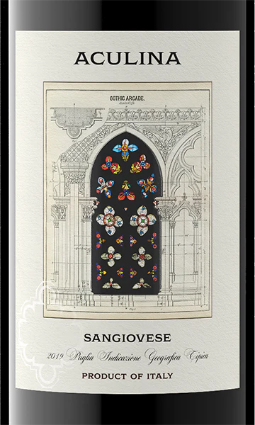 Aculina 2019 Sangiovese Puglia IGT, Italy - Image 2