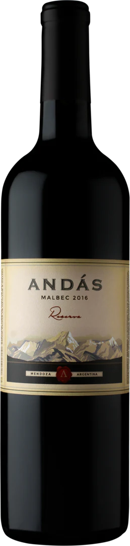 Andás 2016 Malbec Reserva Mendoza, Argentina