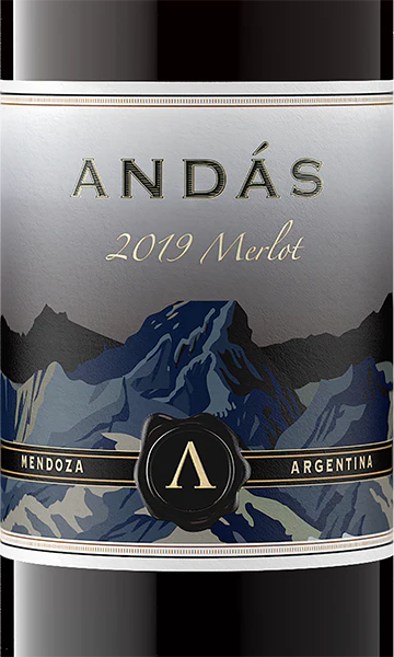 Andás 2019 Merlot Mendoza, Argentina - Image 2