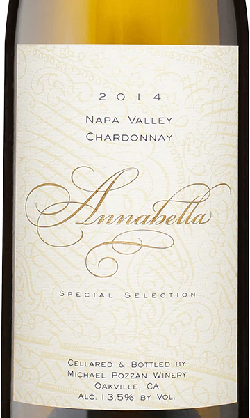 Annabella 2014 Chardonnay Napa Valley California - Image 2
