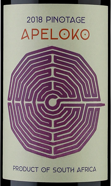 Apeloko 2018 Pinotage South Africa - Image 2