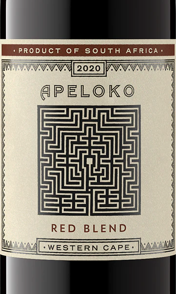 Apeloko 2020 Red Blend Western Cape, South Africa - Image 2