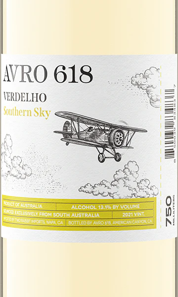 Avro 618 2021 Southern Sky Verdelho South Australia, Australia - Image 2