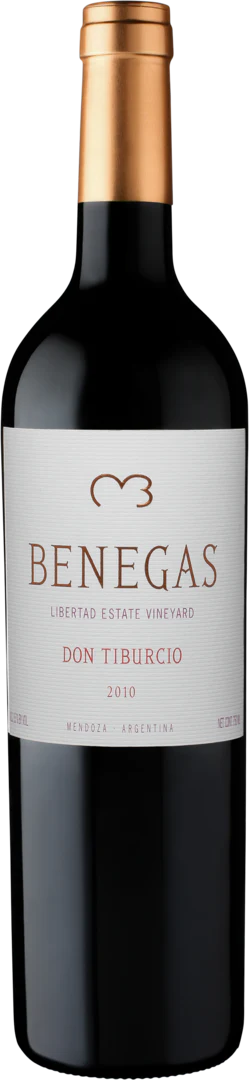 Benegas 2010 Don Tiburcio Estate Red Wine Mendoza Argentina