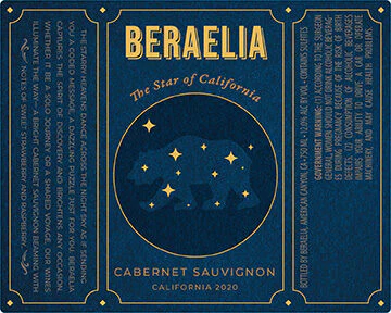 Beraelia 2020 Cabernet Sauvignon California - Image 3