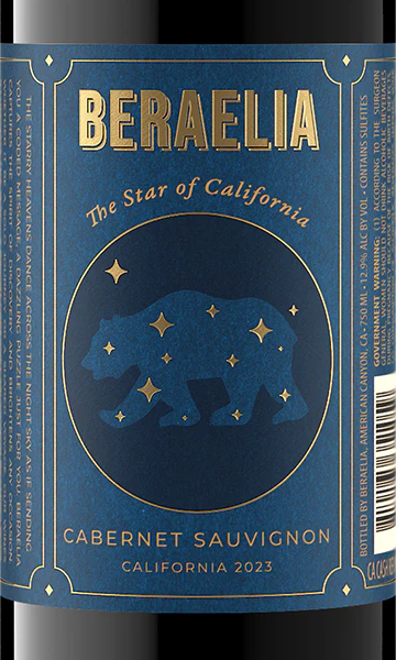 Beraelia 2023 Cabernet Sauvignon, California - Image 2