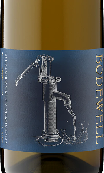 Bodewell 2018 Chardonnay Alexander Valley, California - Image 2
