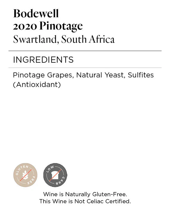 Bodewell 2020 Pinotage Swartland, South Africa - Image 5