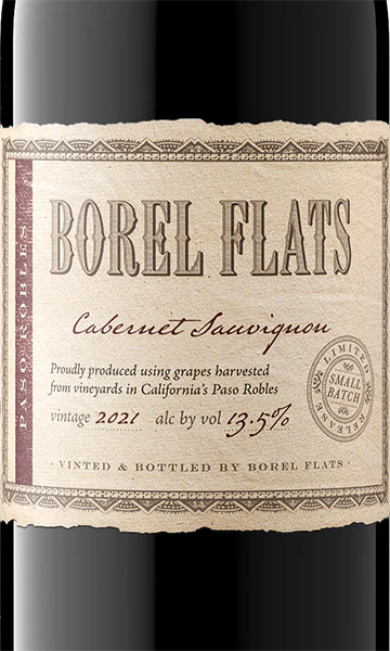 Borel Flats 2021 Cabernet Sauvignon Paso Robles, California - Image 2