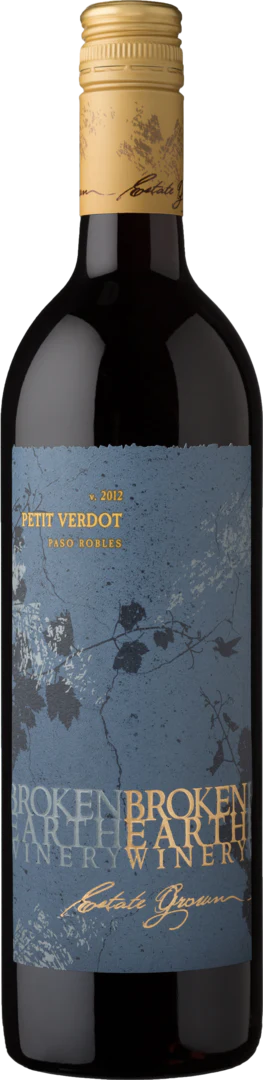 Broken Earth Winery 2012 Estate Petit Verdot Paso Robles, California