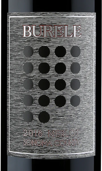 Burele 2018 Merlot Sonoma County, California - Image 2