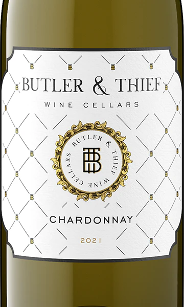 Butler & Thief 2021 Chardonnay Lodi, California - Image 2