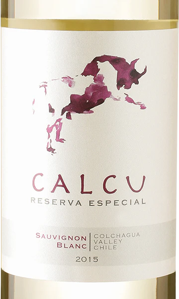 Calcu 2015 Reserva Especial Sauvignon Blanc Colchagua Valley Chile - Image 2