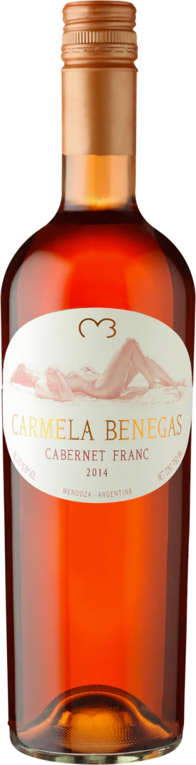 Carmela Benegas 2014 Cabernet Franc Rosé Mendoza Argentina