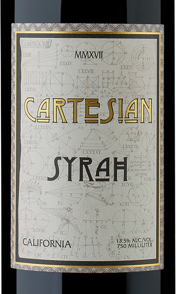 Cartesian 2017 Syrah California - Image 2