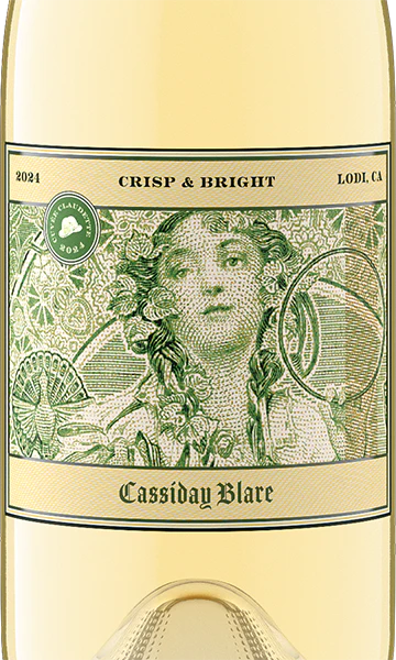 Cassiday Blare 2024 White Blend Lodi - Image 2