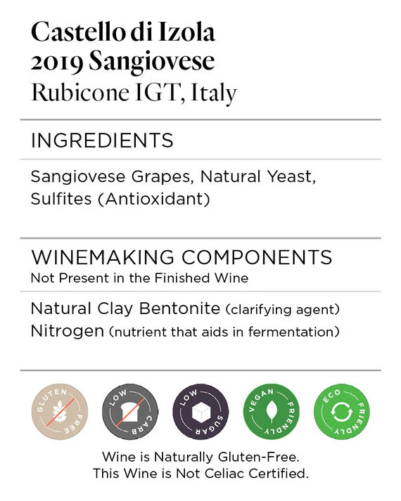 Castello di Izola 2019 Sangiovese Rubicone IGT, Italy - Image 5
