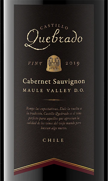 Castillo Quebrado 2019 Cabernet Sauvignon Maule Valley DO, Chile - Image 2