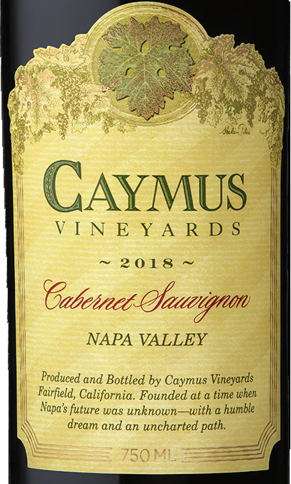 Caymus 2018 Cabernet Sauvignon Napa Valley, California - Image 2