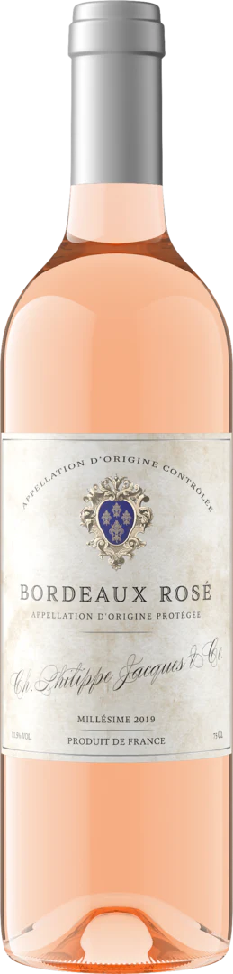 Ch. Philippe Jacques & Co. 2019 Bordeaux Rosé Bordeaux AOP, France