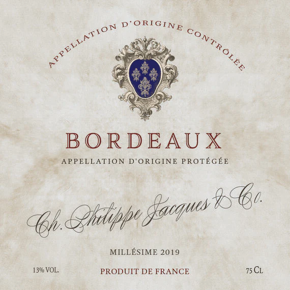 Ch. Philippe Jacques & Co. 2019 Bordeaux Rouge Bordeaux AOP, France - Image 6