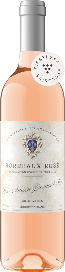 Ch. Philippe Jacques & Co. 2020 Bordeaux Rosé Bordeaux AOP, France
