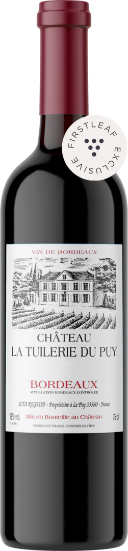 Château La Tuilerie du Puy 2017 Estate Bordeaux Blend AOC Bordeaux, France