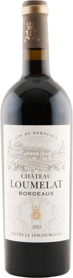 Château Loumelat 2012 Cuvée J.J. Lesgourgues Bordeaux France