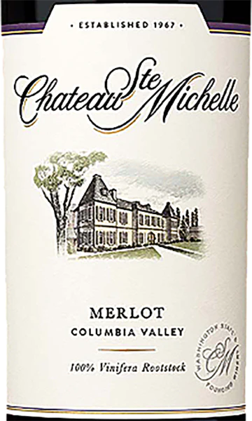 Chateau Ste. Michelle 2017 Merlot Columbia Valley, Washington - Image 2