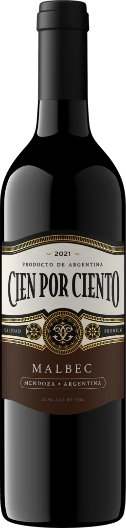 Cien por Ciento 2021 Malbec Mendoza, Argentina