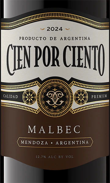 Cien por Ciento 2024 Malbec Mendoza, Argentina - Image 2