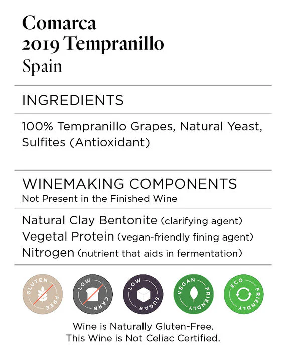 Comarca 2019 Tempranillo Spain - Image 7