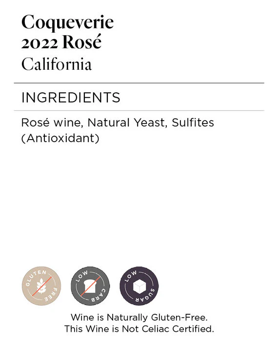 Coqueverie 2022 Rosé, California - Image 5