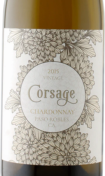 Corsage 2015 Chardonnay Paso Robles, California - Image 2