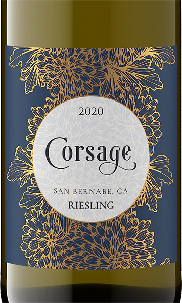 Corsage 2020 Sweet Aromatic Riesling San Bernabe, California - Image 2