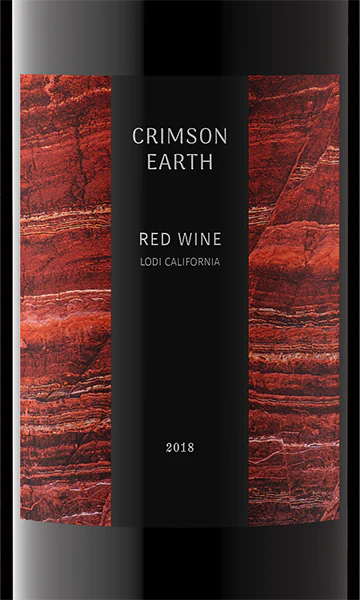 Crimson Earth 2018 Red Blend Lodi, California - Image 2