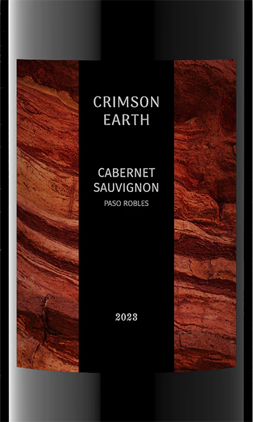 Crimson Earth 2023 Cabernet Sauvignon Paso Robles, California - Image 2