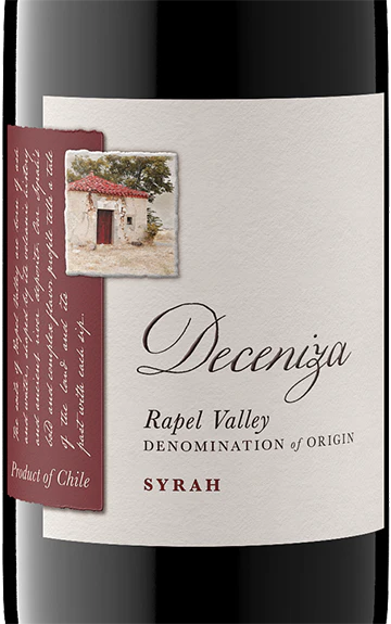 Deceniza 2021 Syrah Rapel Valley DO, Chile - Image 2