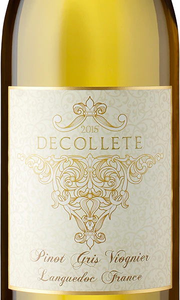 Decollete 2015 Pinot Gris-Viognier IGP Languedoc France - Image 2