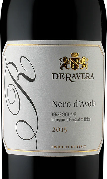 DeRavera 2015 Nero d'Avola Terre Siciliane IGT Italy - Image 2