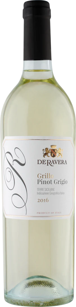 DeRavera 2016 Grillo-Pinot Grigio Terre Siciliane IGT Italy