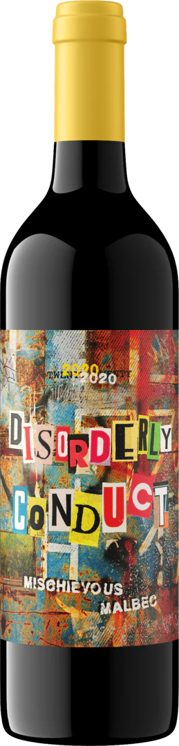Disorderly Conduct 2020 Mischievous Malbec California