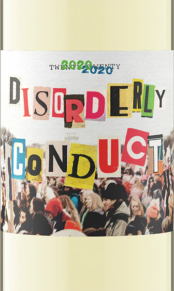 Disorderly Conduct 2020 Bright and Boisterous White, California - Image 2