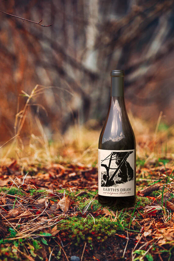 Earth's Draw 2018 Pinot Noir California - Image 4