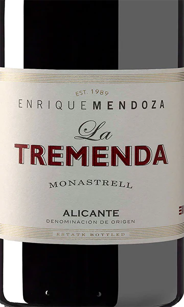 Enrique Mendoza: La Tremenda 2017 Monastrell Alicante DO, Spain - Image 2