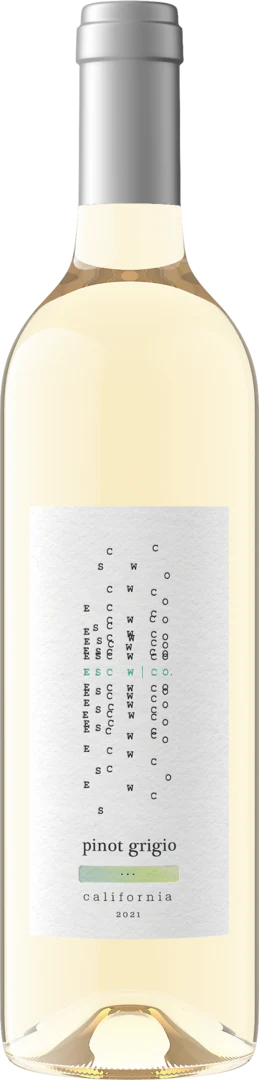 esc w|co 2021 Pinot Grigio, California